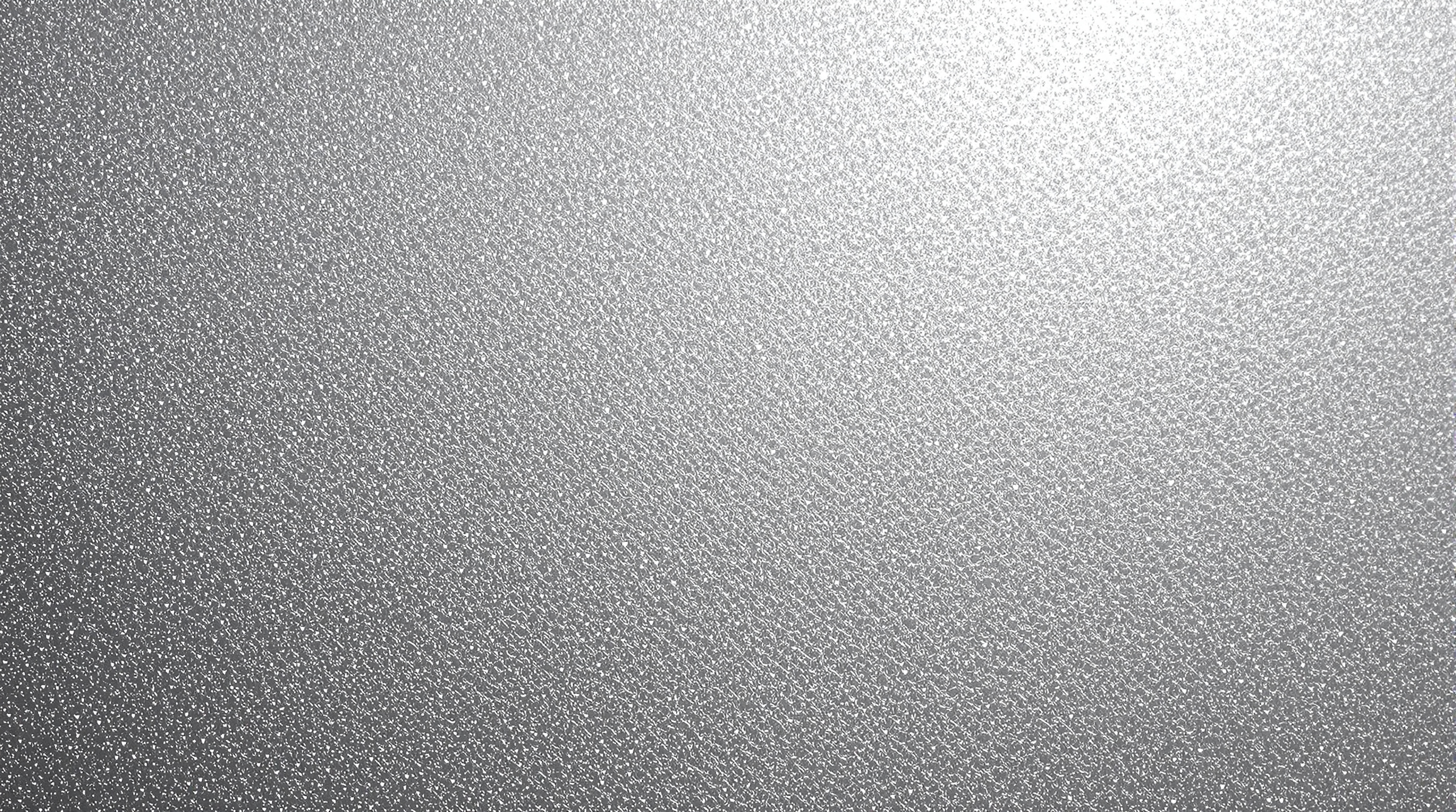 Galvanized steel surface showing zinc spangle coating